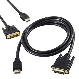 Rosebe HDMI-DVI 変換ケーブル、1M、1.5M、1.8M 双方向対応 1080P - ...