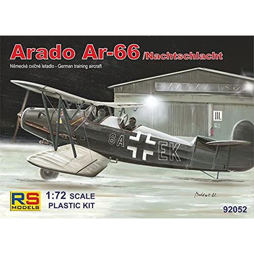 RSモデル 1/72 ドイツ空軍 アラド Ar66 夜間戦闘機 プラモデル 92052