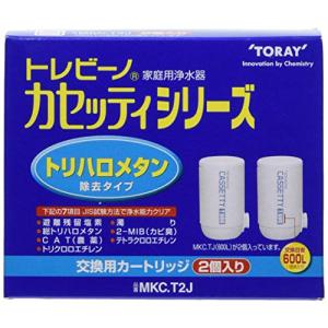 東レ トレビーノ 浄水器 蛇口直結型 カセッティシリーズ 交換カートリッジ (MKC.TJ×2個入り) MKC.T2J｜mago8go8