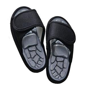 健康スリッパ からだにい岩 L 26~28cm ブラック NF1517B90