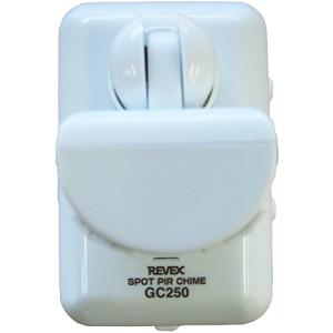 リーベックス(Revex) チャイム 人感センサー アラーム 警告音 防犯 来客 GC250 ホワイト｜Mago8go8