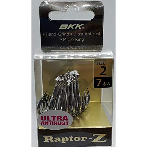 BKK Raptor-Z #2 6071-4X-HG / 7本入り 青物 GT ヒラマサ マグロ ダ...