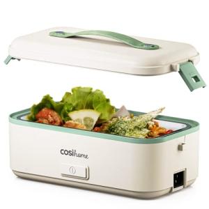Cosi home 1段式炊飯器 超高速弁当箱炊飯器 お一人さま用 1台4役 炊き 蒸し 温め 弁当箱炊飯器 お米やおかずを調理 空炊き防止機能付き