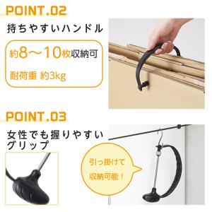 段ボールストッカー プラス 持ち運びできる段ボ...の詳細画像5