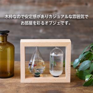 在庫あり! 温度計&ストームグラス ガラスフロ...の詳細画像2