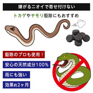 ヘビ忌避剤 置くだけ簡単 ヘビこなーい 日本製...の詳細画像1