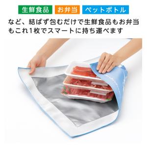 保冷風呂敷 保冷保温 タオル 保冷保温ピタッと...の詳細画像1