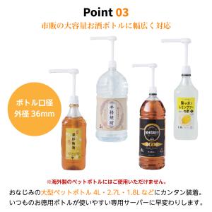 ほろ酔い名人 ワンプッシュ定量ディスペンサー ...の詳細画像4