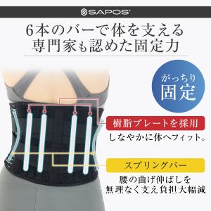 腰痛ベルト 腰サポーター 腰用 ベルト サポー...の詳細画像5