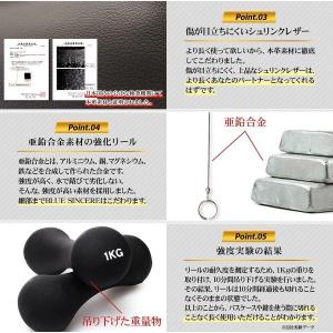 リールストラップ リールキーホルダー リール付...の詳細画像5