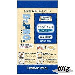 ニチドウ ドクタープロ ラム＆オートミール 高齢犬用 6Kg
