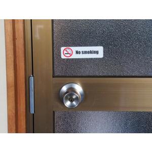 No smoking 禁煙 シール ステッカー...の詳細画像1