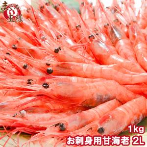 甘エビ（お刺身用甘海老 1kg 大きい 2L サイズ 45尾前後）