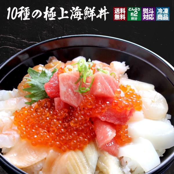 父の日 プレゼント 海鮮 グルメ 10種の極上海鮮丼 海鮮セット 海鮮福袋 ご飯のお供 健康 食べ物...