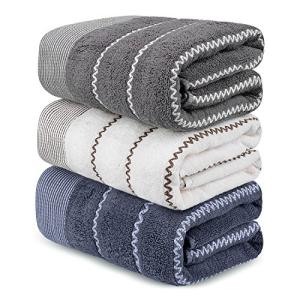 ボディタオル 速乾 吸水性のおすすめランキング Eseoe バスタオル ボディタオル タオルケット 枕カバー 浴用 大判 吸水 速乾 水泳 人気 安い 業務用 家庭用 縞柄 3