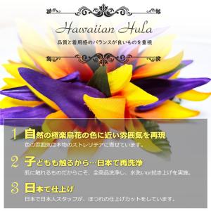 フラダンス ヘアクリップ バードオブパラダイス...の詳細画像1