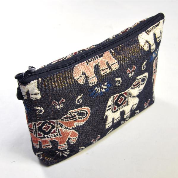 【送料無料】タイ製 象さんポーチ エスニック アジアン BAG23315-3
