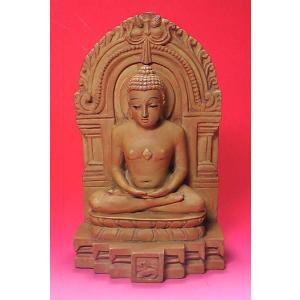 タイ製 涅槃仏 寝釈迦仏像 樹脂 14.7cm テラワーダ 上座部仏教 金色と