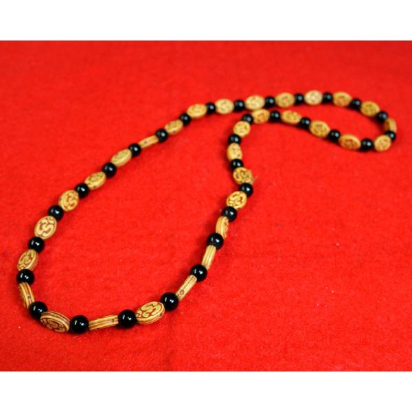 インド製ネックレス サンスクリット語聖音オーム エスニック アジアン雑貨 アクセサリー NEC224...