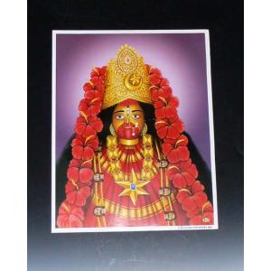 インドの神様ポスター カーリーとシヴァ 変形B4 ヒンドゥー教 アジアン