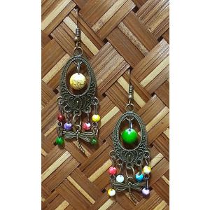 【送料無料】タイ製ピアス エスニックファッションに マルチカラー アジアン雑貨 エスニック雑貨 TP...