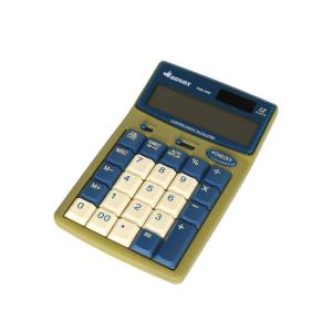 ダルトン　文房具　電卓　Bonox calculator　Y825-1056　Beige｜mahatagiya