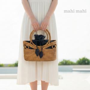 小ぶりでカワイイ♪ちょっとお出掛けかごバッグ☆...の詳細画像3
