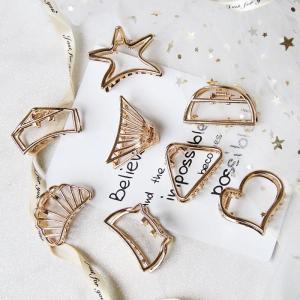 バンス クリップ 16種類 ヘアクリップ 髪飾り 髪留め