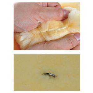 ムートンクッション 短毛 本物 ムートン 座布...の詳細画像3