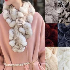 sankyo shokai（三京商会） 毛皮/ファー/レッキス マフラー 通し バイ