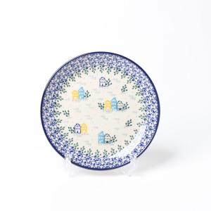 ポーリッシュポタリー ツェラミカ アルティスティチナ社製 20cmプレート Polish Pottery  Ceramika Artystyczna Plate 20cm イエローハウス 086-272