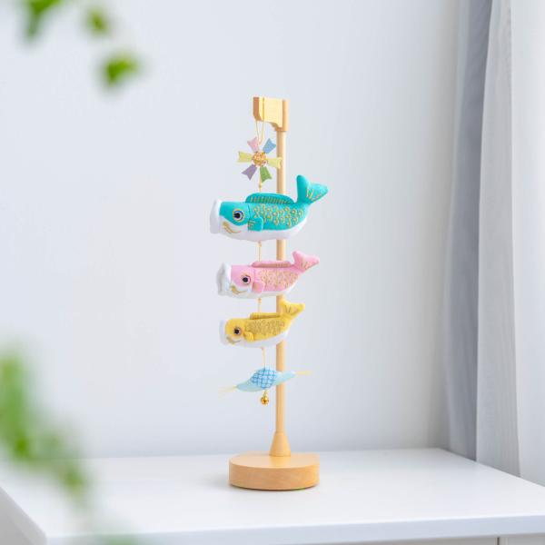 こいのぼり 室内 鯉のぼり コンパクト おしゃれ モダン 木 人気 インテリア 木製 高級 ミニ鯉 ...