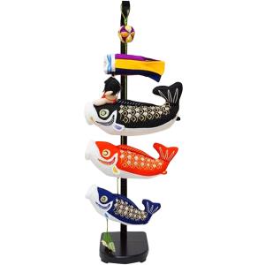 鯉のぼり 室内用 端午の節句 大 金太郎 ちりめん細工館 : ちりめん細工