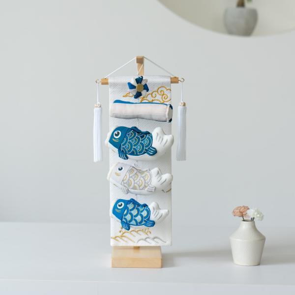 こいのぼり 室内 鯉のぼり コンパクト おしゃれ モダン 木 人気 インテリア 木製 高級 夢鯉 ブ...