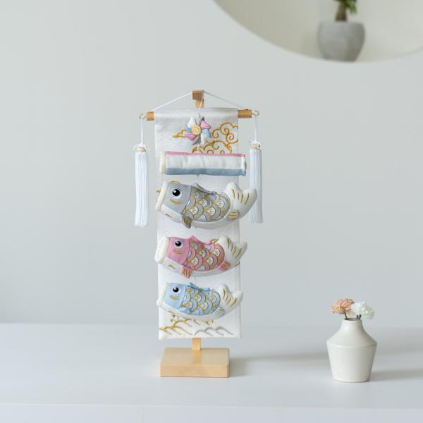 こいのぼり 室内 鯉のぼり コンパクト おしゃれ モダン 木 人気 インテリア 木製 高級 夢鯉 パ...