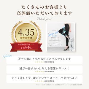魔法のレギンス 着圧レギンス 夏用 接触冷感 ...の詳細画像1
