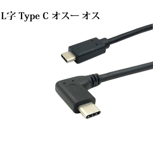 USB-C 充電&amp;同期ケーブル 1m/USB3.1 Type C to Type C ケーブル オス...