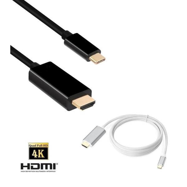 USB C - HDMI変換ケーブル 4K2K オスーオス1.8m USB3.1 TypeC to ...