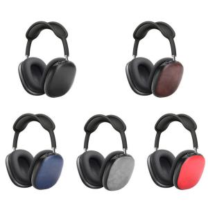 アップル AirPods Max エアポッズ マックス ヘッドフォン用 PU PC ハード キャップ 汚れ、こすれ、キズ防止　脱着簡単 左右ペア 赤