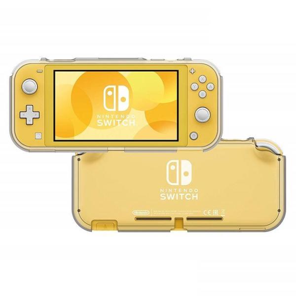 Nintendo Switch Lite用TPUケース クリア ソフト バック カバー背面ケース 落...