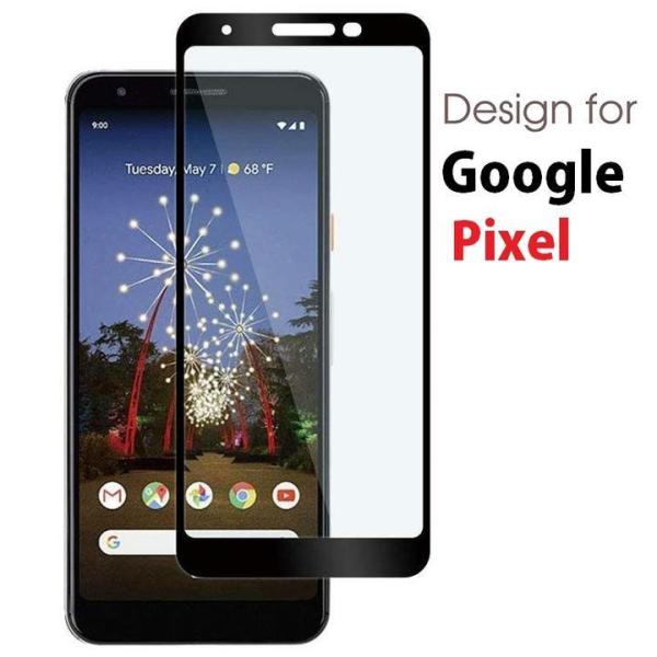 Google Pixel 3a/3a XL/8/8 Pro/8a/7 Pro機種用3D 強化ガラス ...