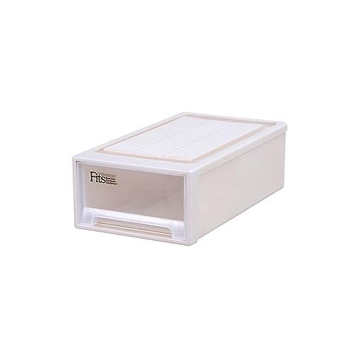 天馬 収納ボックス フィッツケース クローゼット 幅30×奥行53×高さ18cm 収納ケース たわみ...