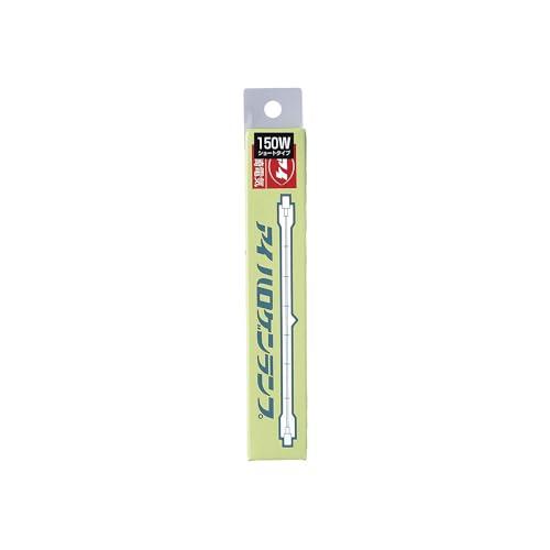 ELPA 両口金ハロゲン 150W R7S クリア G-224(150WS) (J110V150W/...