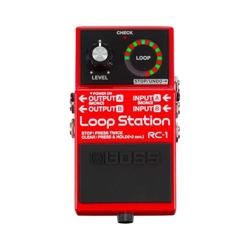 BOSS ボス ループステーション RC-1 ルーパー コンパクトペダル型 シンプル操作 練習/作曲...