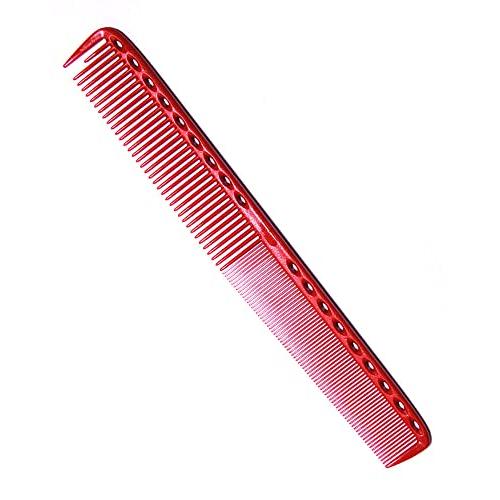 Y.S.PARKエクストラロングファインカッティングコーム YS-335 レッド 全長215mm
