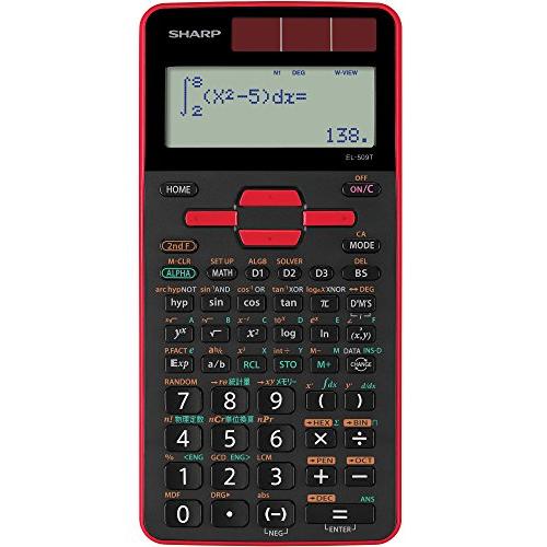 シャープ 関数電卓 559関数・機能 日本語表示 式通り入力表示 機能メモリー EL-509T-RX...