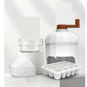 かき氷器 手動 砕氷機 アイスクラッシャー ふ...の詳細画像1