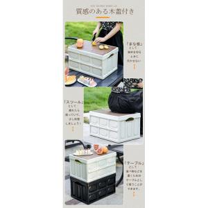 コンテナボックス 屋外 蓋付き 折りたたみ 大...の詳細画像3