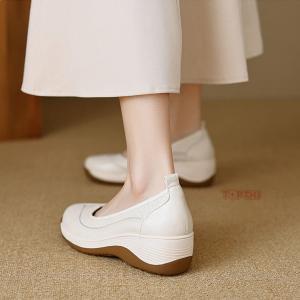 厚底スニーカー レディース スリッポン ウォー...の詳細画像4