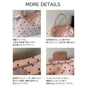 ボストンバッグ レディース 大容量 1泊2日 ...の詳細画像3